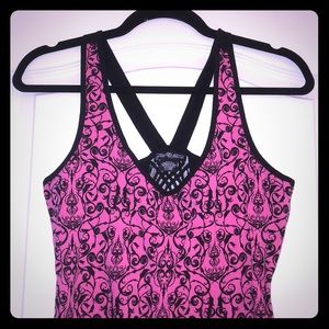 Pink Metal Mulisha tank top
